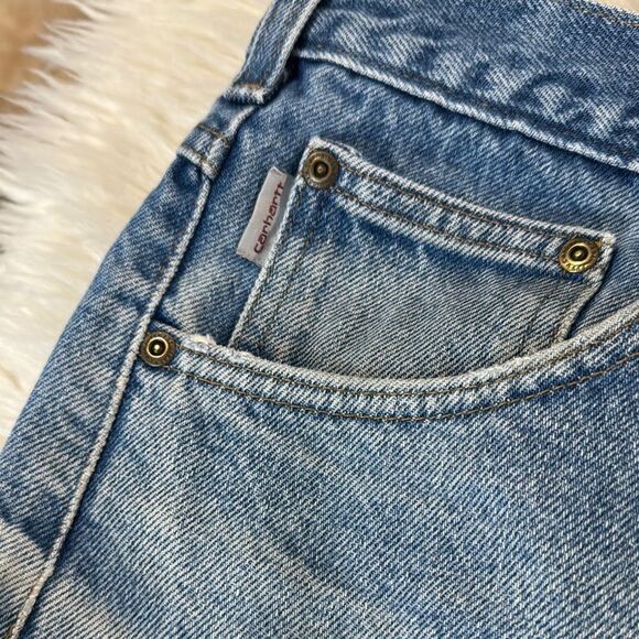 Carhartt Men's Blue Jeans Size 44X32 - Picture 4 of 8